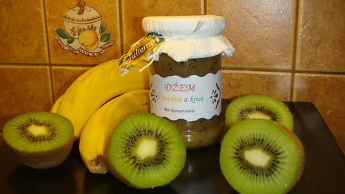Džem z banánů a kiwi — foto 1