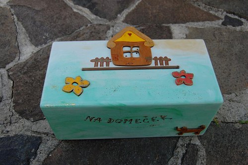 Svatební pokladnička "na domeček" — foto 1