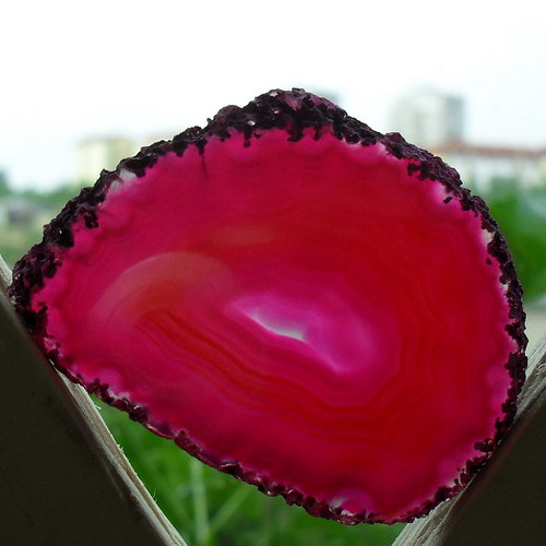 Achátový plátek 55x40x3mm — foto 1