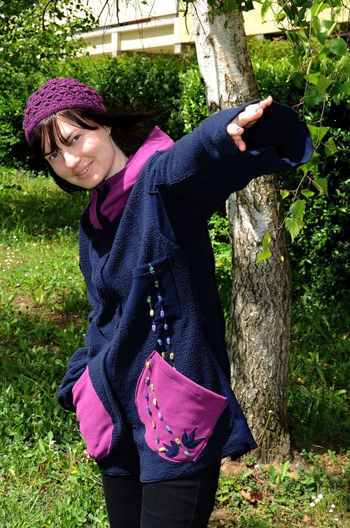 Fleece kabátek — foto 1
