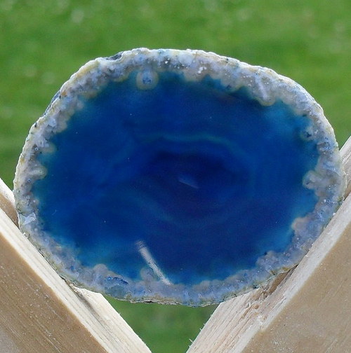 Achátový plátek 34x42x3mm — foto 1