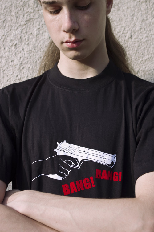 Tričko - Bang Bang - sleva — foto 1
