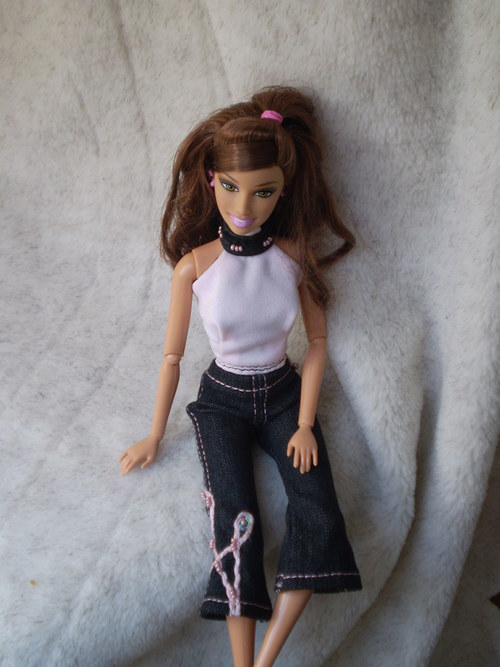 Džíny a topík pro Barbie — foto 1