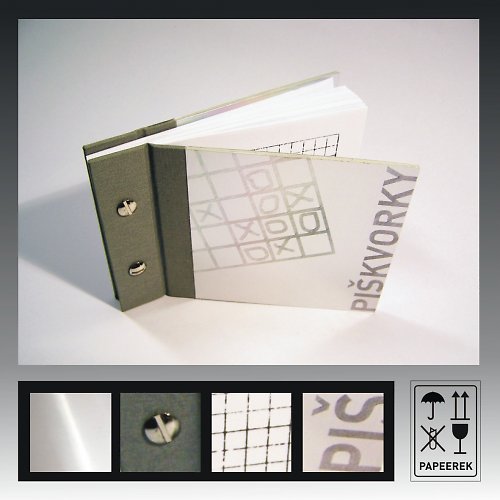 Piškvorkový kovový bloček... — foto 1