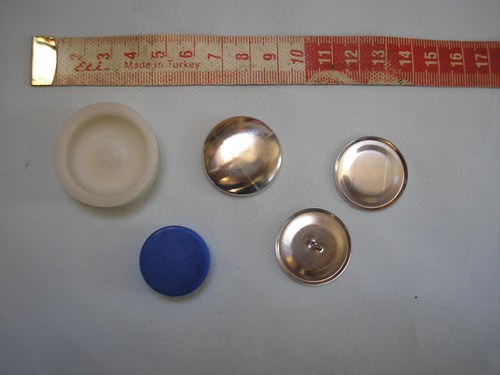 Buttonky k potahování 45a s očkem — foto 1
