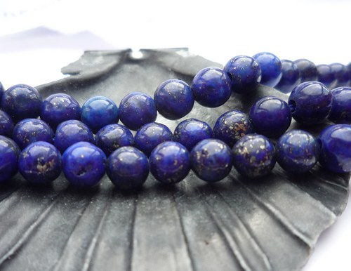 Lapis lazuli 4 mm 6 ks — foto 1