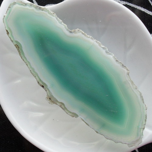Achátový plátek 62x25x3mm — foto 1