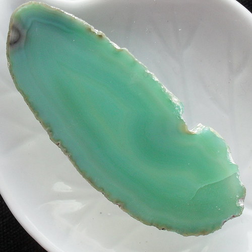 Achátový plátek 52x21x3mm — foto 1