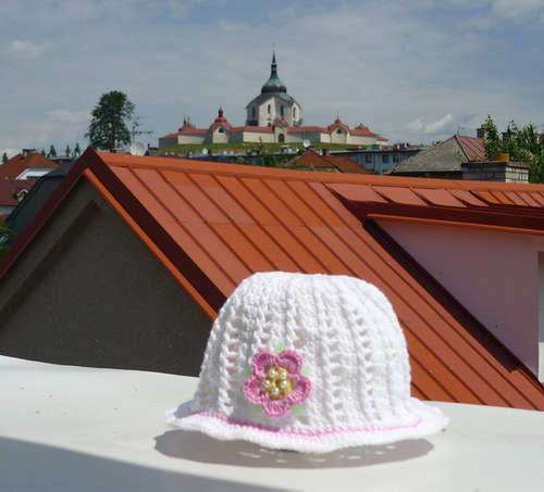 Letní háčkovaný klobouček — foto 1