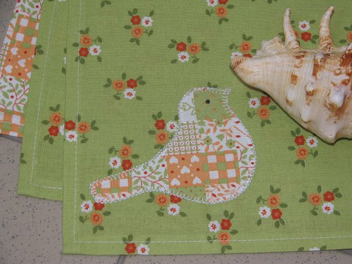 SET 4ks prostírání patchwork s palič.krajkou-SLEVY — foto 1