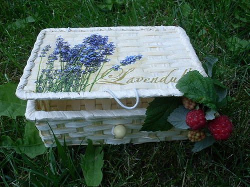 Bambusová truhlička Levandule — foto 1