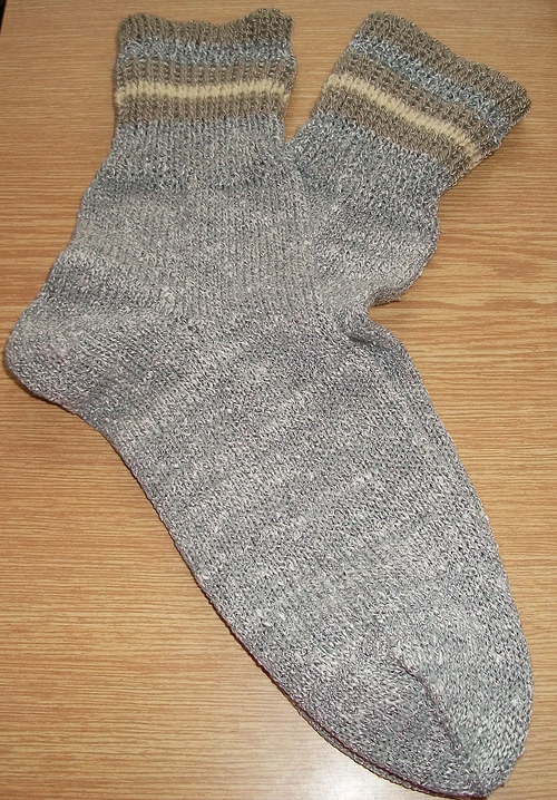 Ponožky šedé vel. 38/39 — foto 1