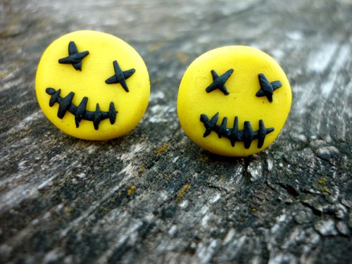 Smajlík zombie FIMO — foto 1