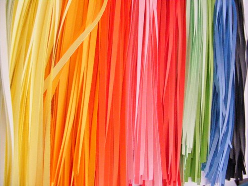 Barevné proužky na Quilling — foto 1