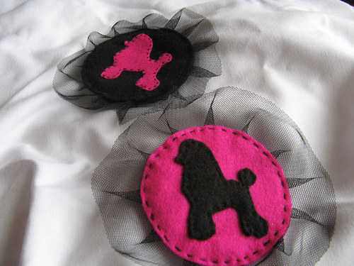 Mr. Poodle (fuchsiový) — foto 1