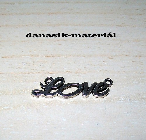 PŘÍVĚSEK "LOVE" — foto 1