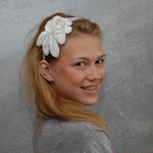 Královna květin ... čelenka — foto 1