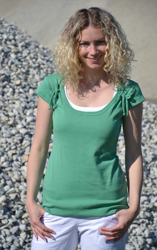 Zelené tričko — foto 1