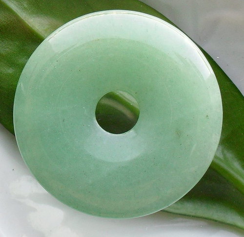 Avanturín donut 30mm — foto 1