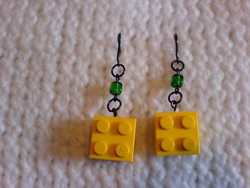 Lego náušnice — foto 1