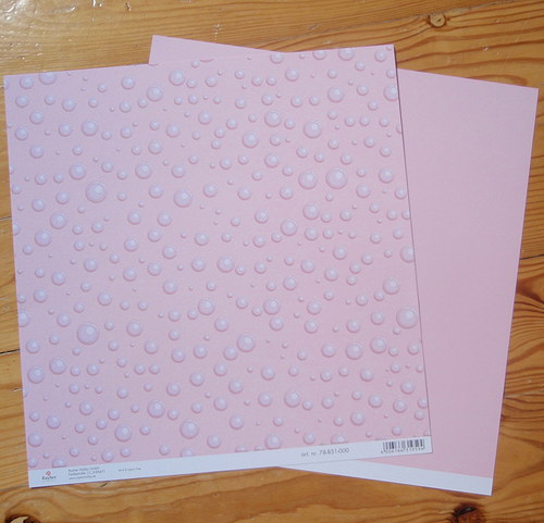 Scrapbook čtvrtka - Pink Bubbles - akce — foto 1