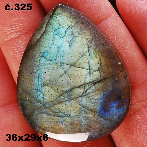 Labradorit -cabochon — foto 1