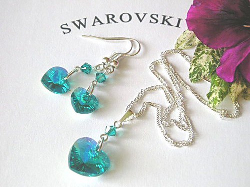 Swarovski sada Blue Zircon AB — foto 1