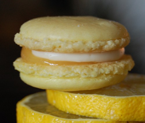 Makronky (macarons) citronové (18 ks) — foto 1