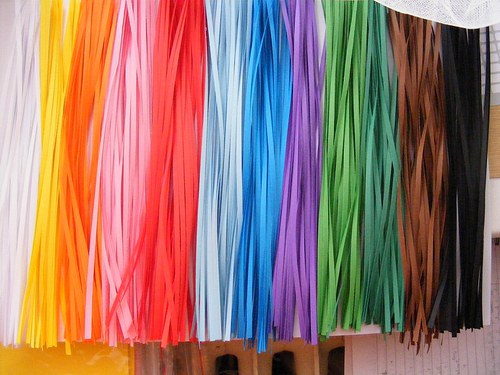 Barevné proužky na Quilling varianta 2 — foto 1