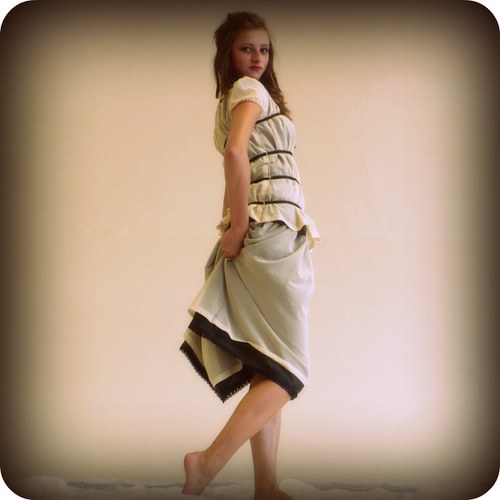 Delicatezza beige - sukně — foto 1