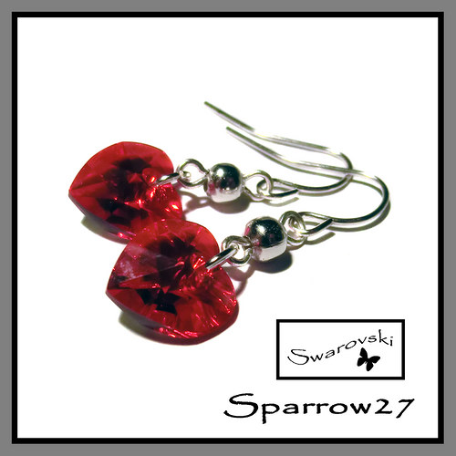 Swarovski srdíčka - červánky — foto 1