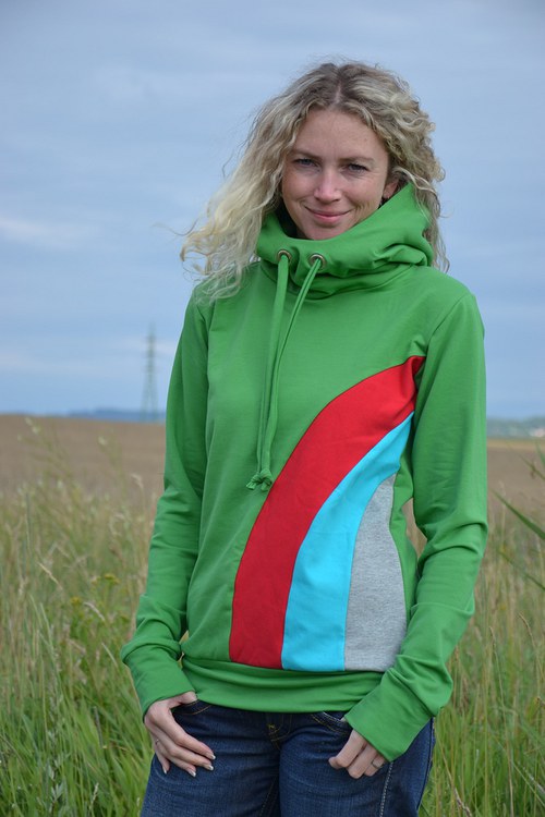 Zelená mikina — foto 1