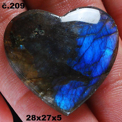 Labradorit- CABOCHON — foto 1