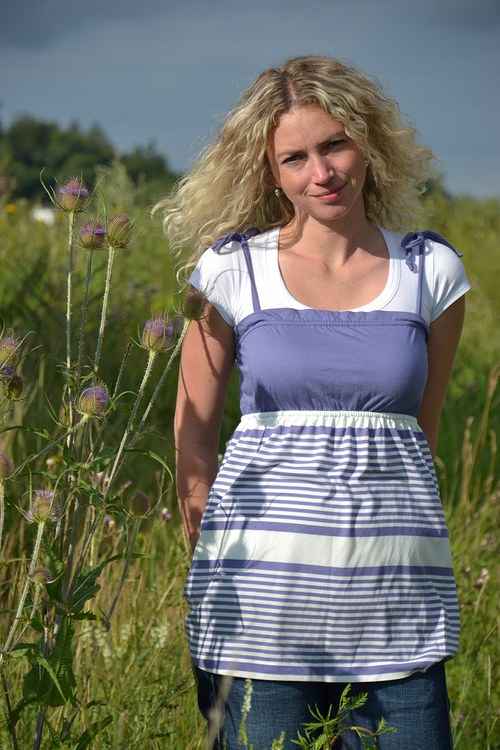 Řasené tílko — foto 1