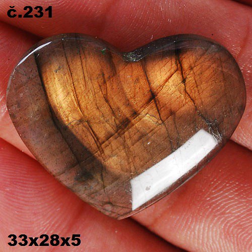 Labradorit- CABOCHON — foto 1