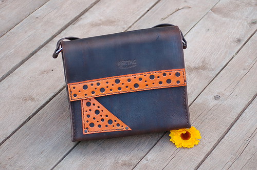 Handmade-KERTAG® kabelka EMENTÁL — foto 1