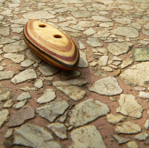 Dřevěný knoflík — foto 1