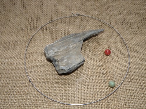 Nerezová obruč na krk — foto 1