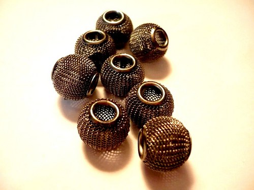Korálek drátěný 12 x 14 mm