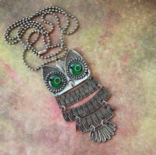 Green eyed owl — foto 1