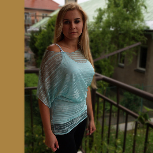 Průhledná tunika vel. 36-38 — foto 1