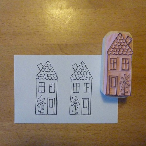 Razítko domeček — foto 1