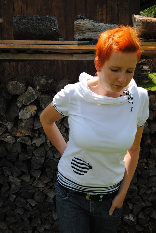 Něžně pruhaté s malou aplikací — foto 1