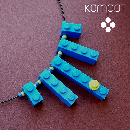 LEGO NÁHRDELNÍK - modrý
