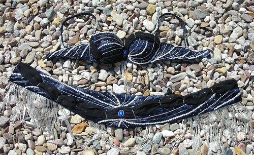 Orientální set - podprsenka a pás — foto 1