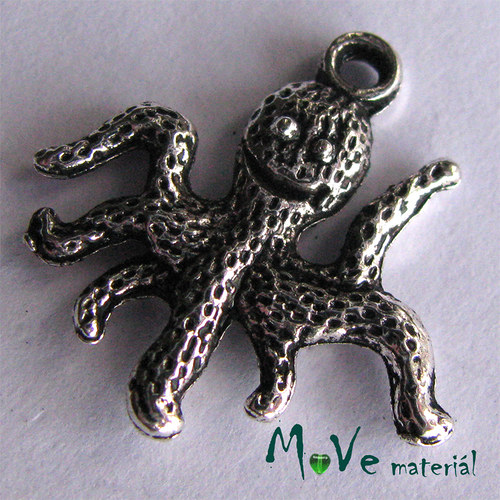 Přívěsek CHOBOTNIČKA 16x20mm, 2ks — foto 1