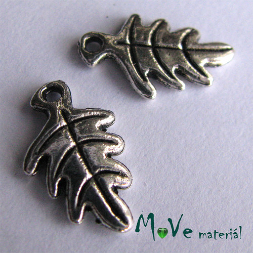 Přívěsek DUBOVÝ LIST 9x12mm, 2ks — foto 1
