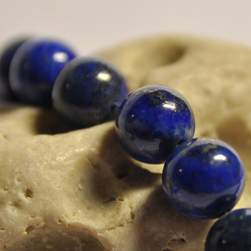 LA212 - Lapis lazuli kulička 10mm — foto 1