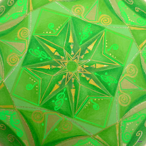 Mandala Síly Srdce - 4.Čakra — foto 1