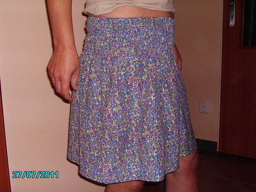 Kytičková sukýnka — foto 1